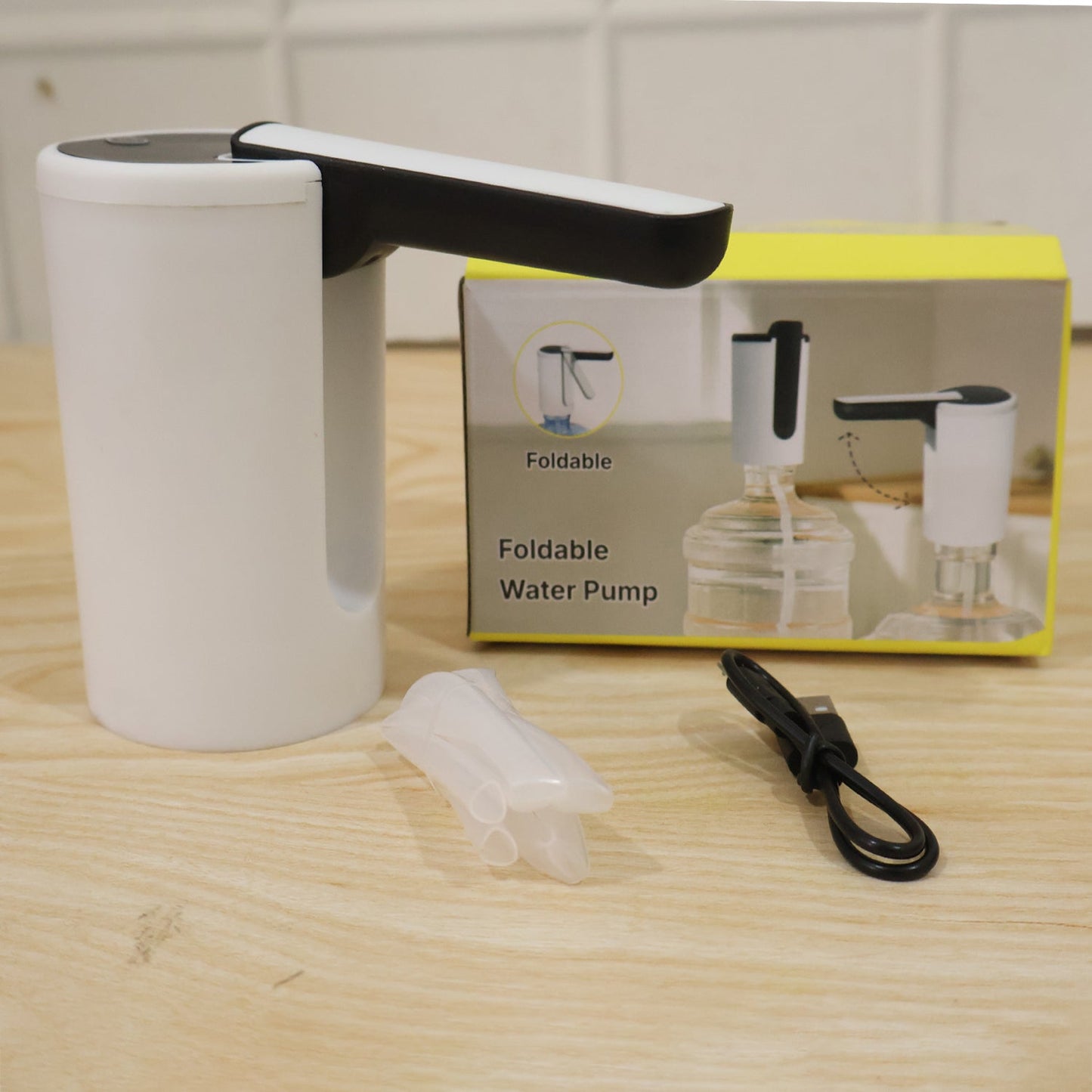 USB Rechargeable Electric Water Dispenser Pump with Remote