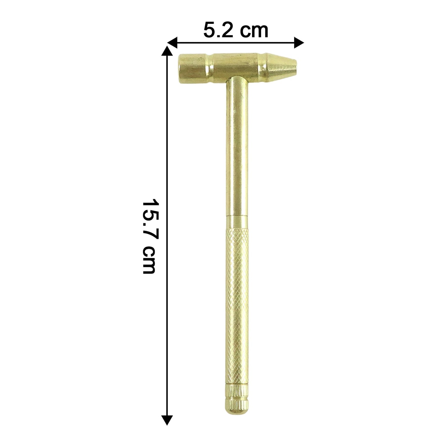 5-in-1 small hammer with interchangeable screwdriver tips for versatile home repairs