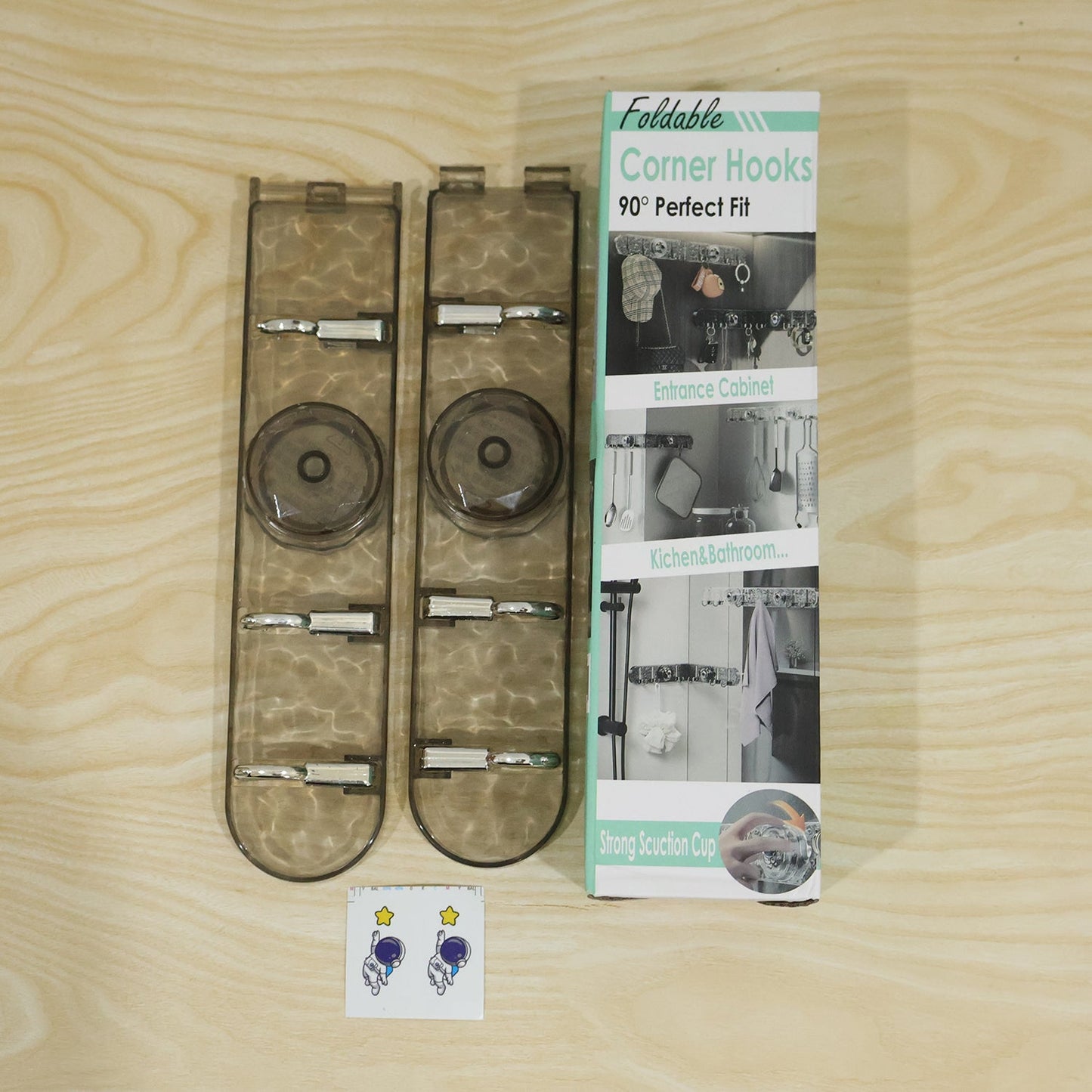 Foldable wall hook rack 1 pc