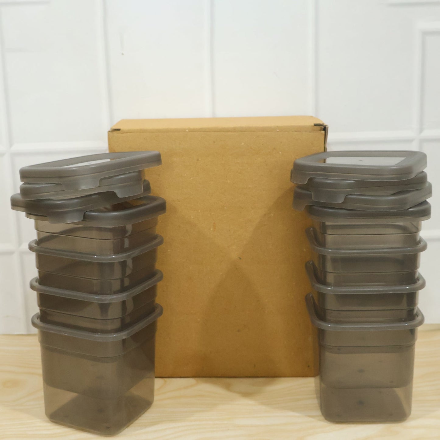 Kitchen food storage jar set of 8 for fresh and tidy storage