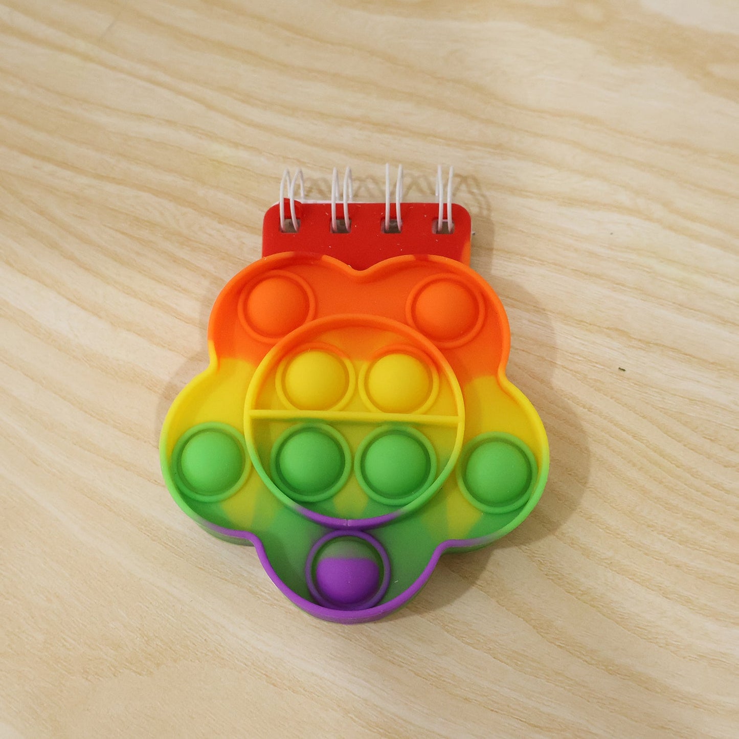 Rainbow pop it diary 1 pc