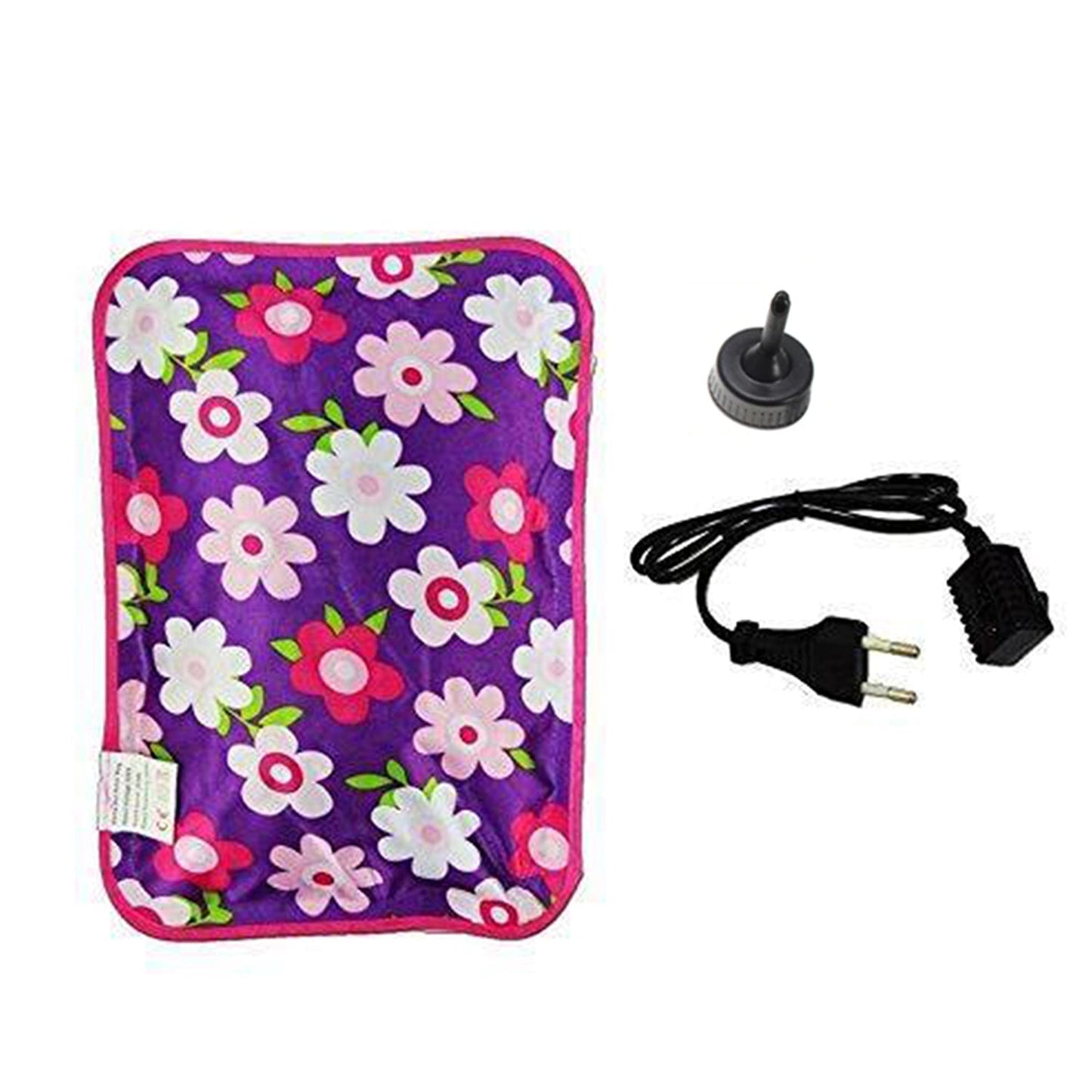 Detailed view of the electric hot water bags charging port and secure sealing.