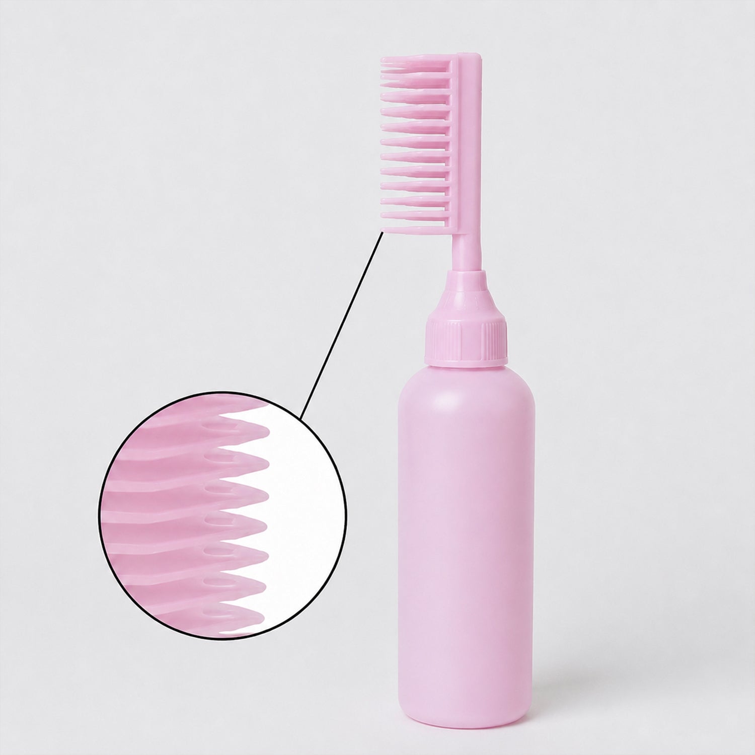 Comb applicator hair care tool