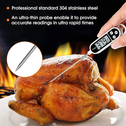 Food thermometer baking use