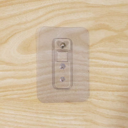 Daily use adhesive wall hook for organization