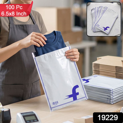 Tamper proof courier polybags, 6.5 x 8 inch, for shipping