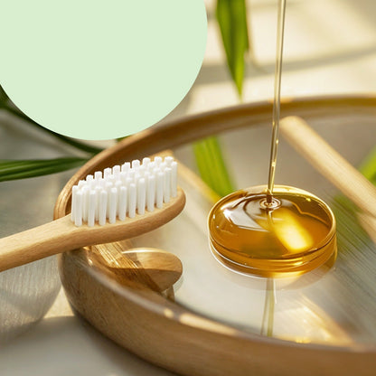 Women Bamboo Toothbrush Set Soft Bristles Eco Friendly