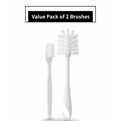 Close-up of brush bristles showing durability