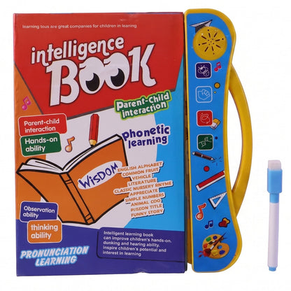 Kids sound book on white background educational toy