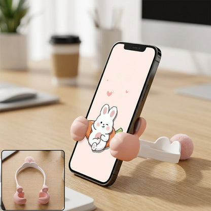 Flexible bunny phone holder - image 1