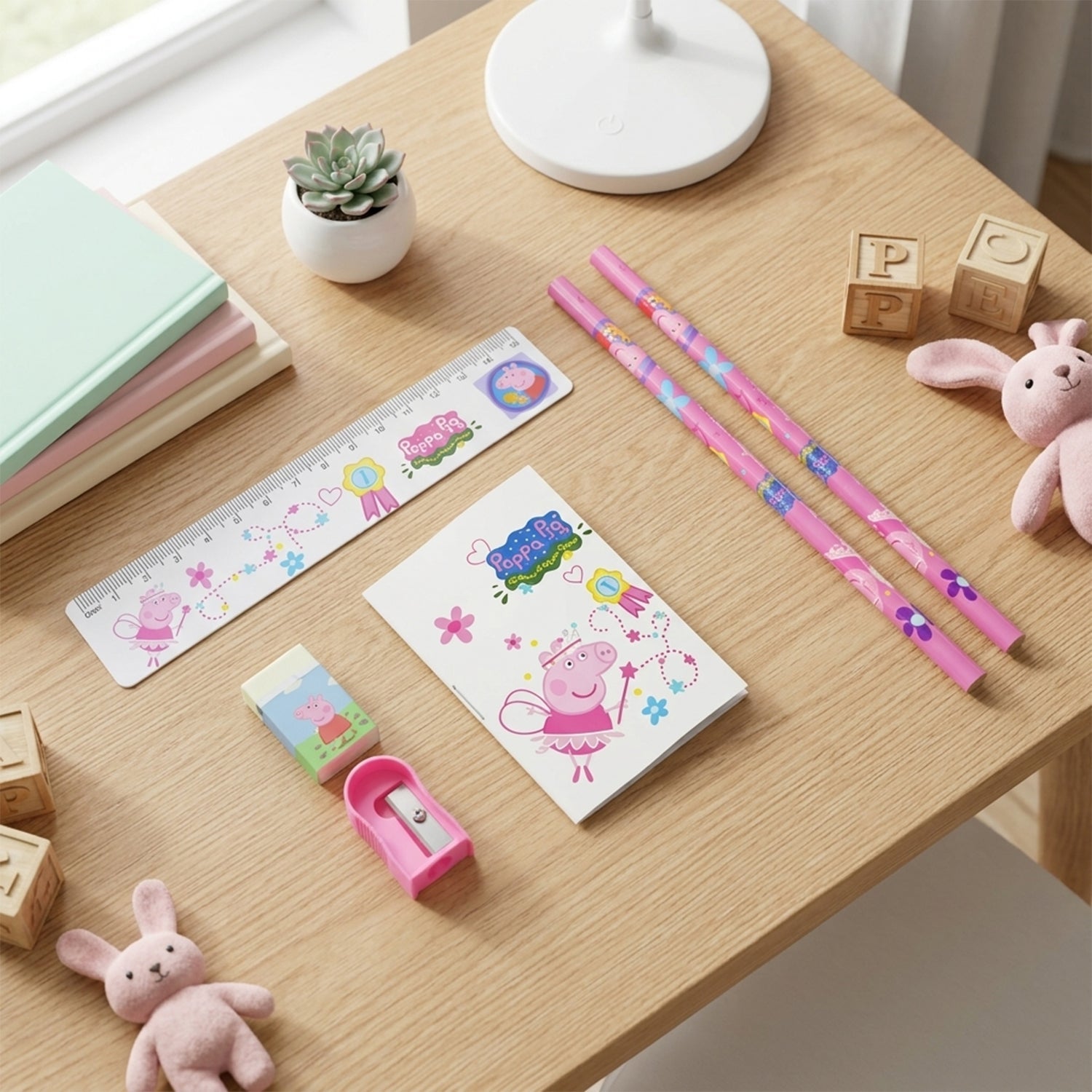 Pencil pouch included in the student stationery kit