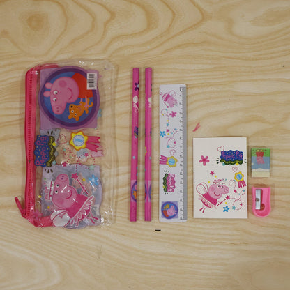 Live photo of 6 in 1 student stationery combo kit