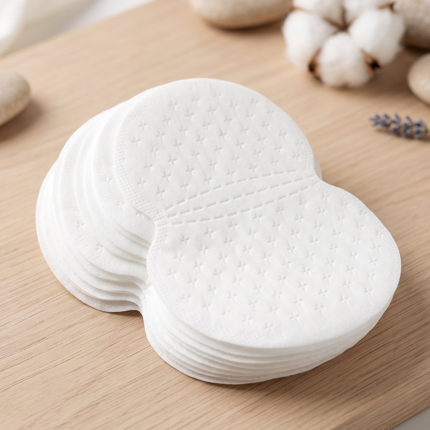 Disposable underarm sweat pads 10 piece pack - image 4