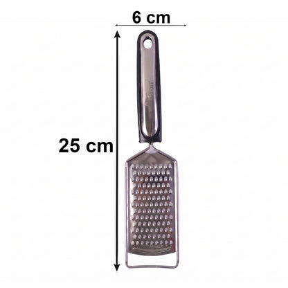 Size guide for stainless steel cheese grater