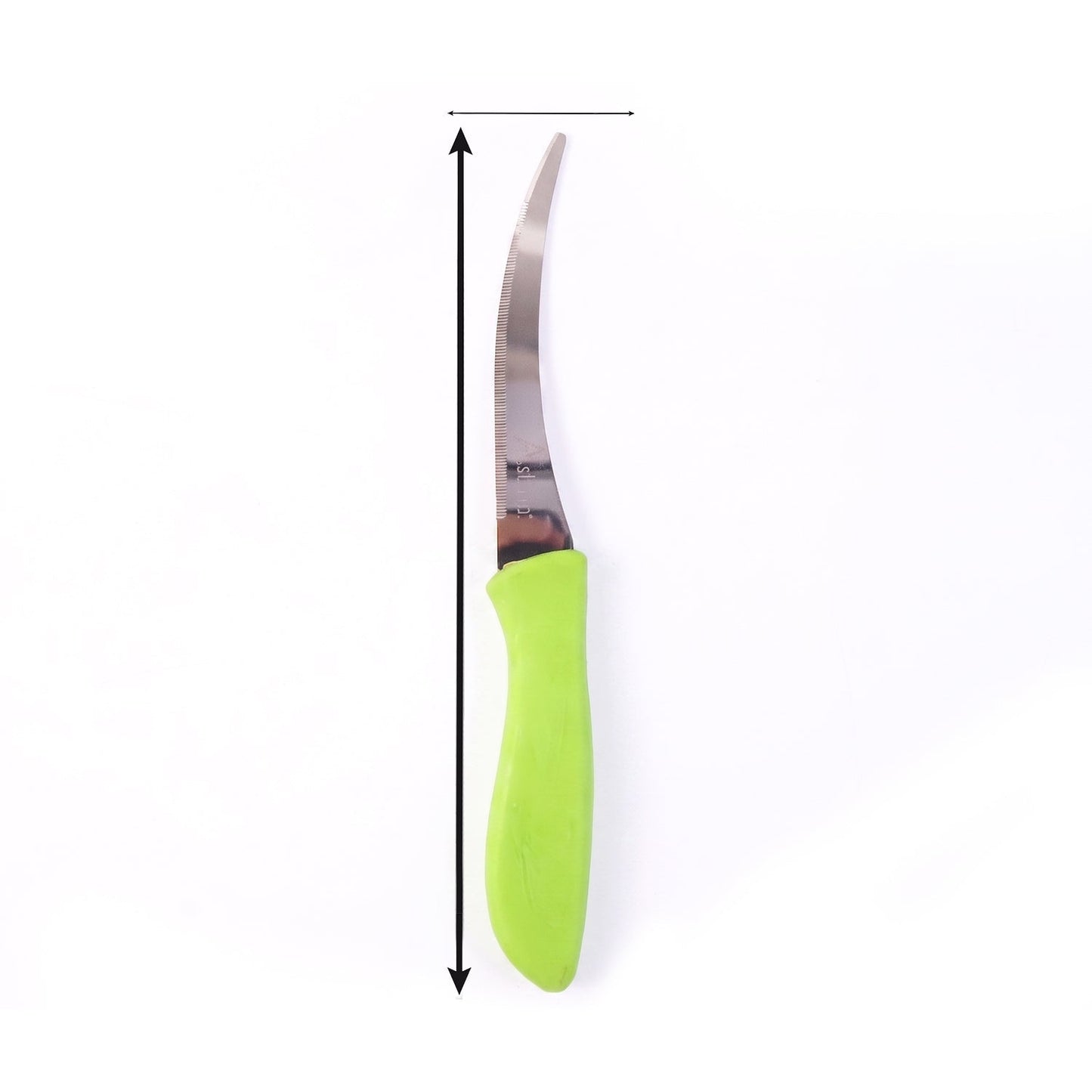 Size guide for 8 inch kitchen serrated utility knife