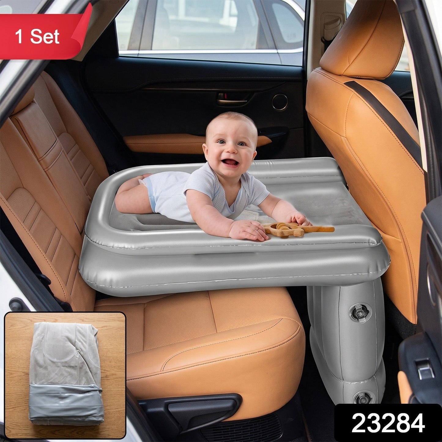 Inflatable Travel Air Bed Mattress for Car Back Seat