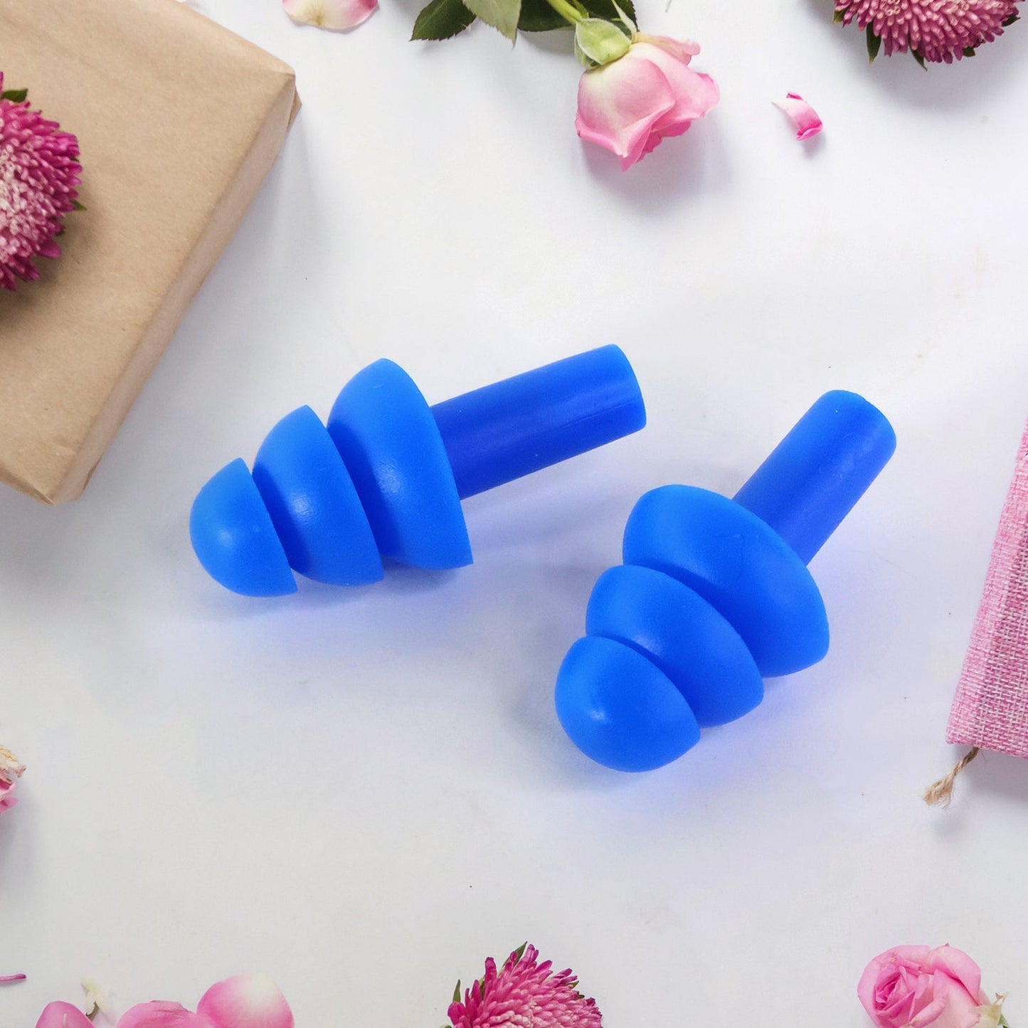 Men Swimming Ear Plugs Reusable Waterproof Silicone
