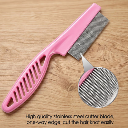 Dog Hair Remover Comb Pet Grooming Shedding Tool