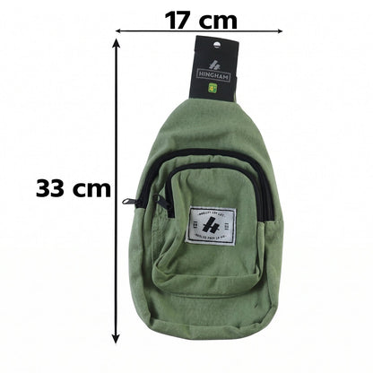 Kids Multi Pocket Sling Crossbody Chest Bag Canvas