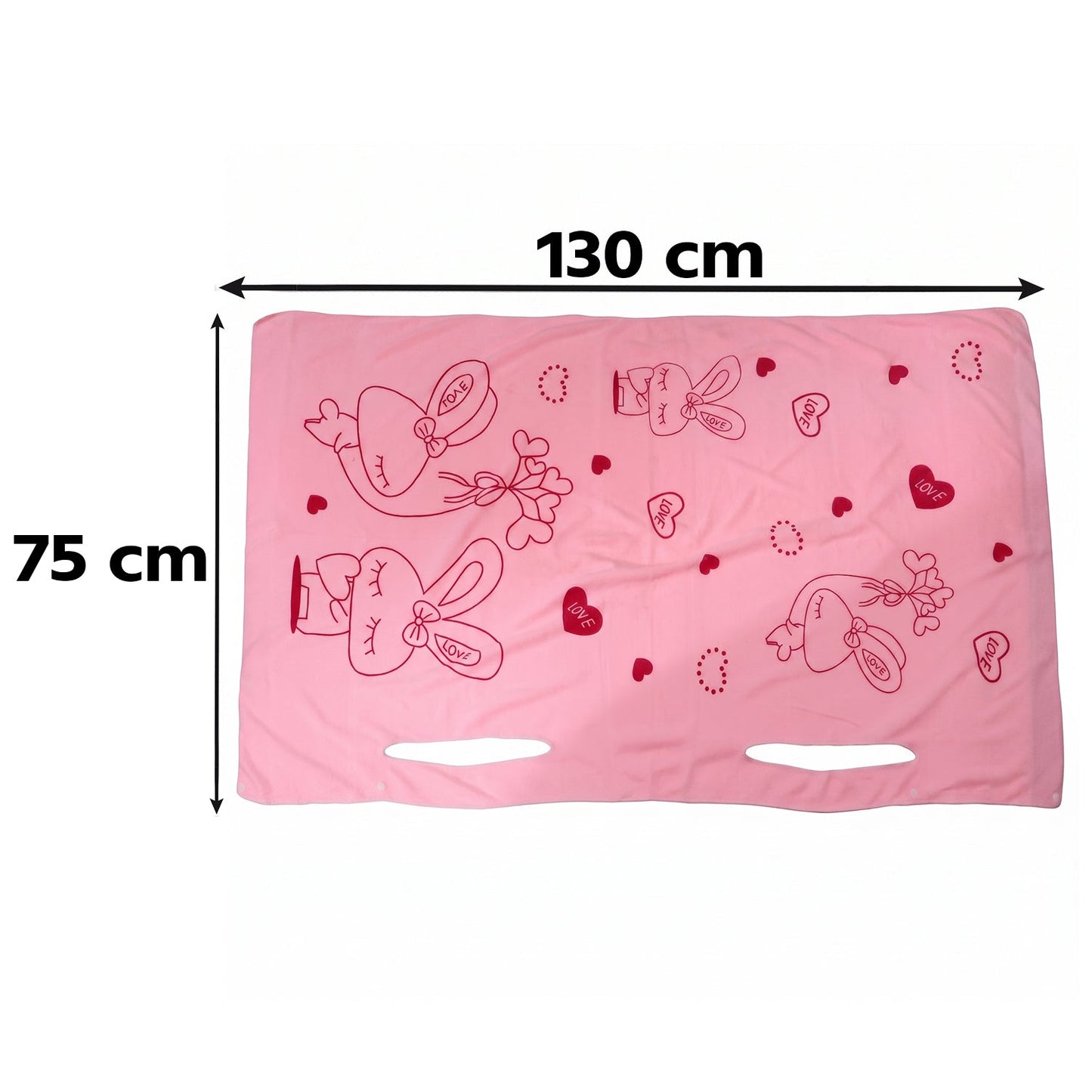 Soft bath wrap towel with cute print for everyday use