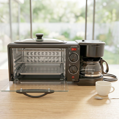 Control panel and knobs of the breakfast station appliance
