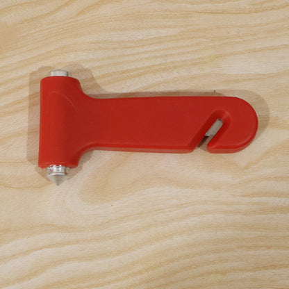 Life saving car window breaker and seatbelt cutter tool