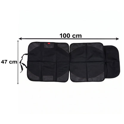 Protective mat under child car seat, 104 x 48 cm