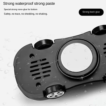 Side profile of the compact car shaped phone stand