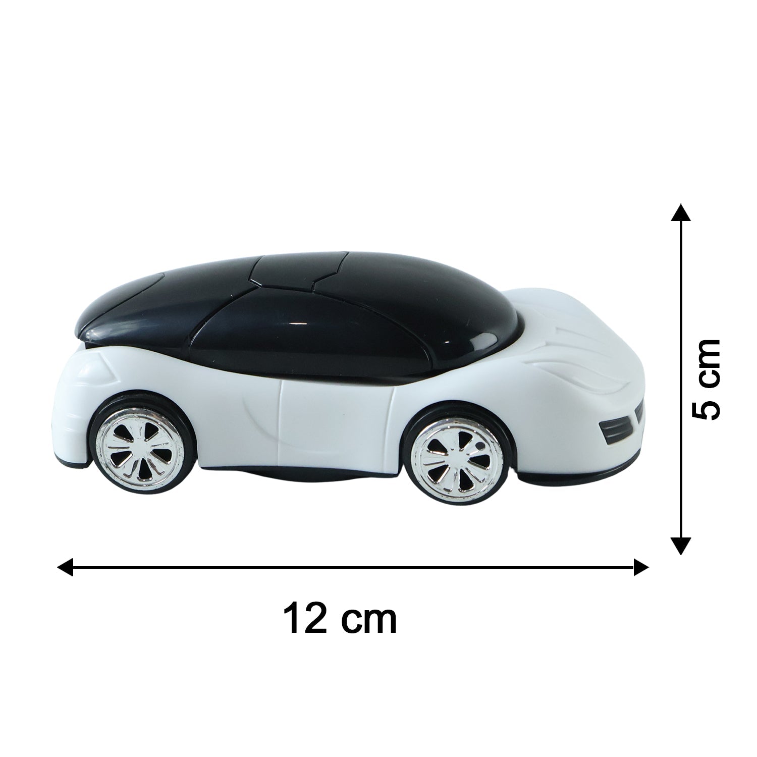 Size details of the car shaped desktop phone holder