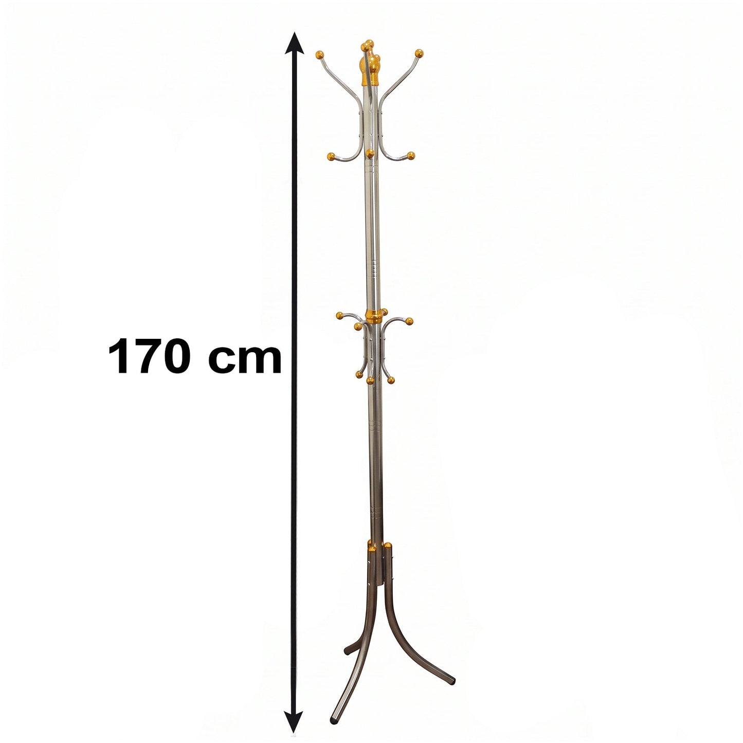 Metal stand sturdy base detail