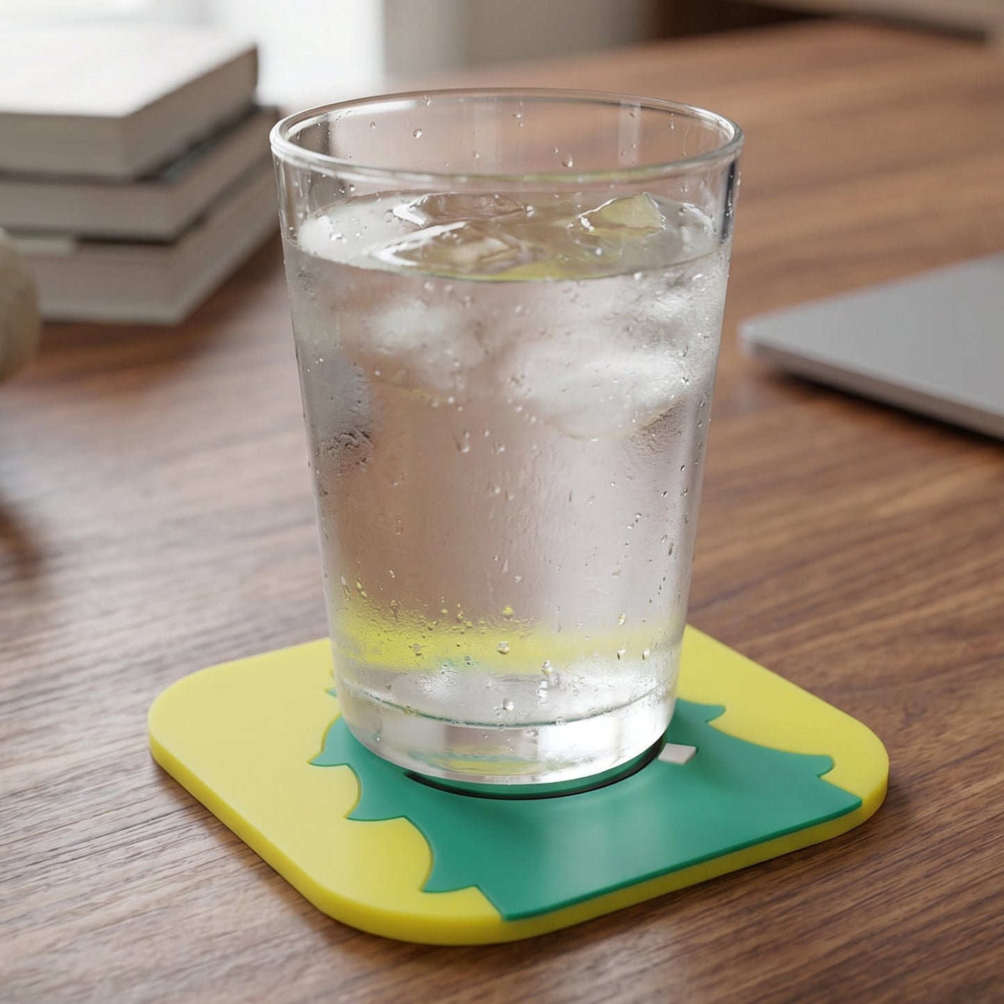 Silicone coaster texture detail