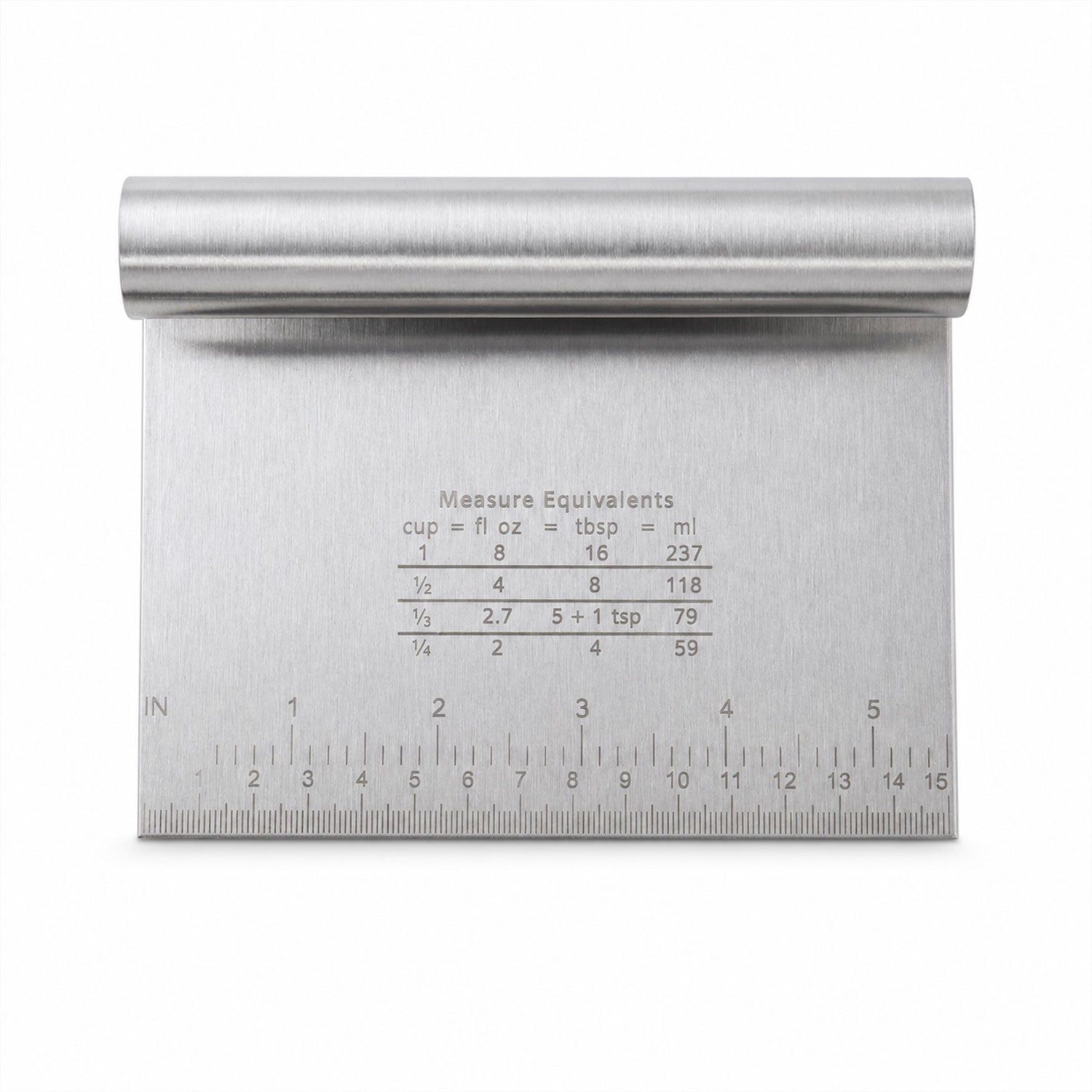 Kitchen dough divider and scraper for baking prep