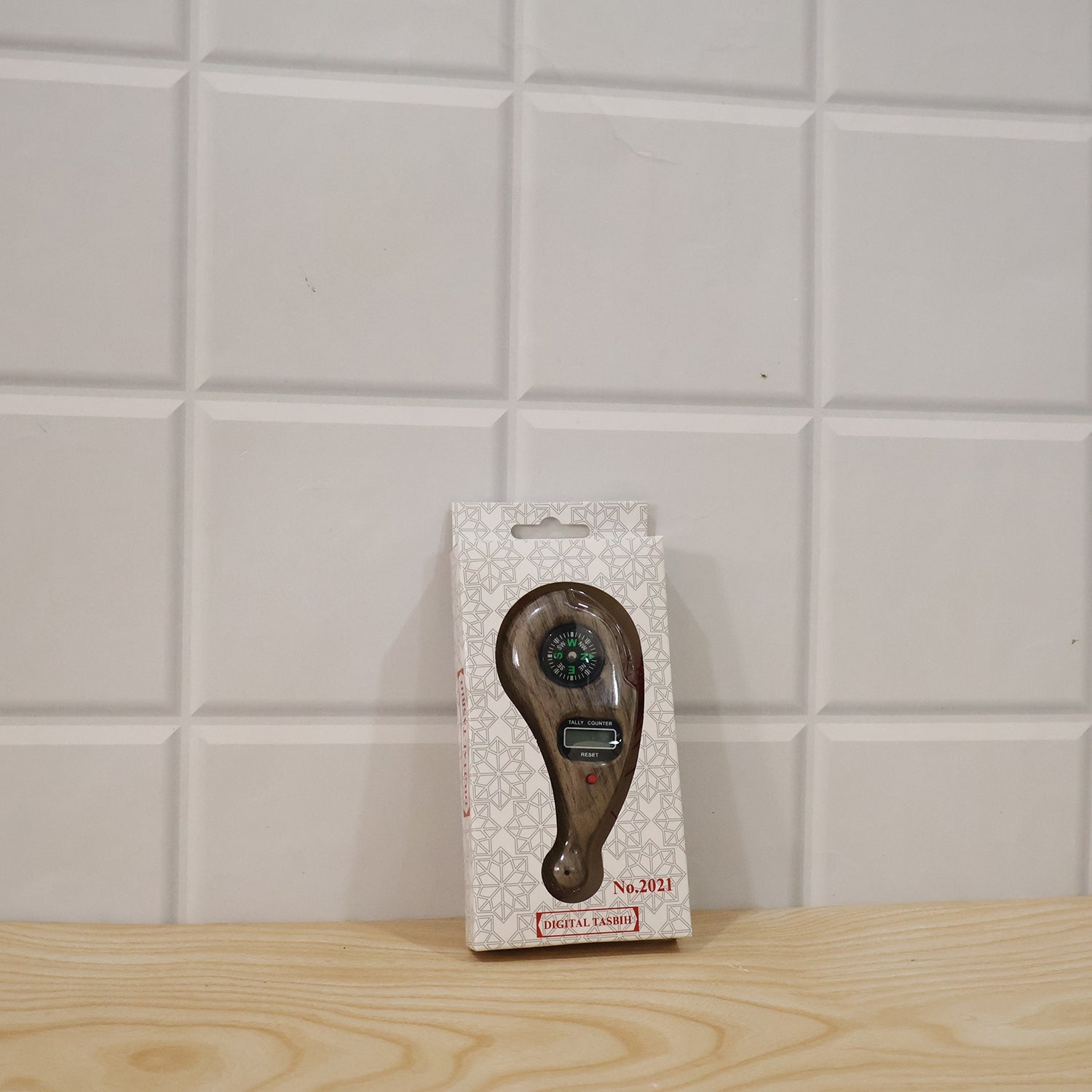 Compact digital counter for tasbih and mantra japa