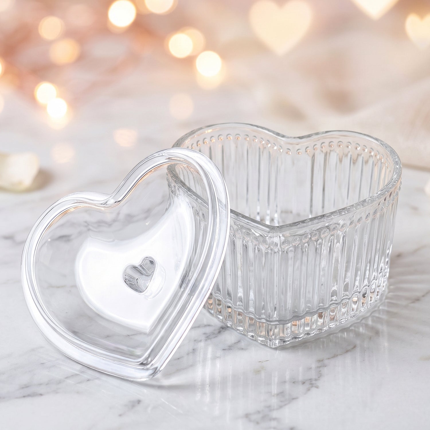 Heart bowl set party table