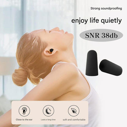 Men Soft Ear Plugs with Case Noise Reduction for Sleep