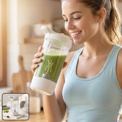400ml self stirring shaker bottle