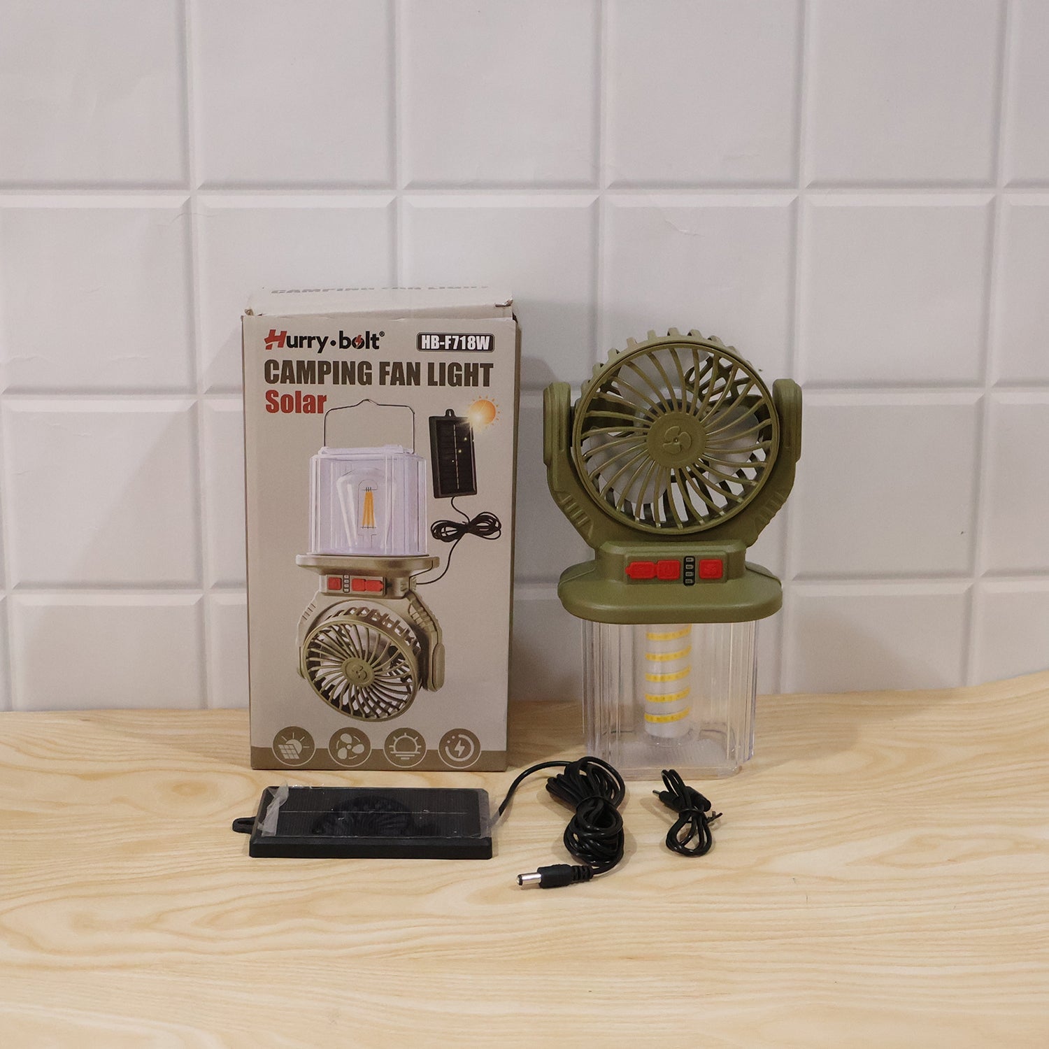 Camping fan light 1 pc