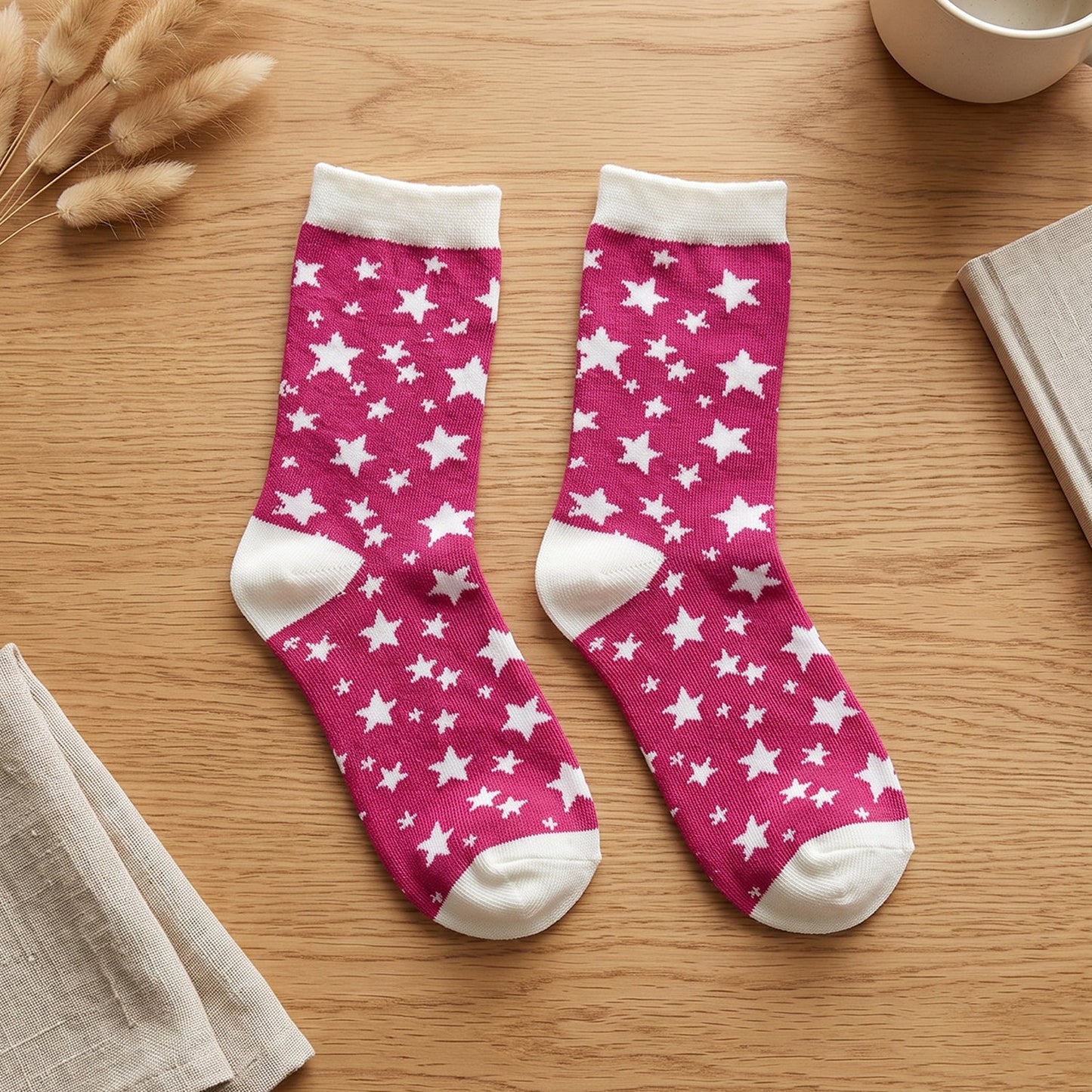 Soft Socks Comfortable Breathable Stretchable Assorted