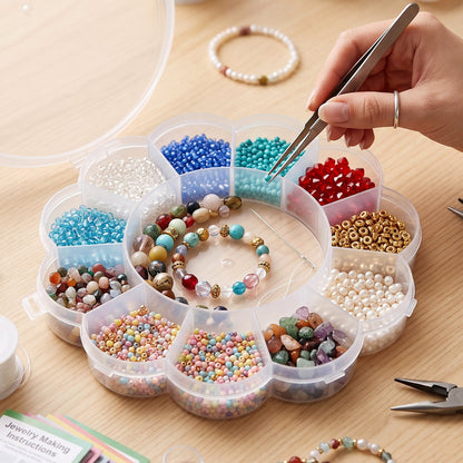 Flower shape box small items