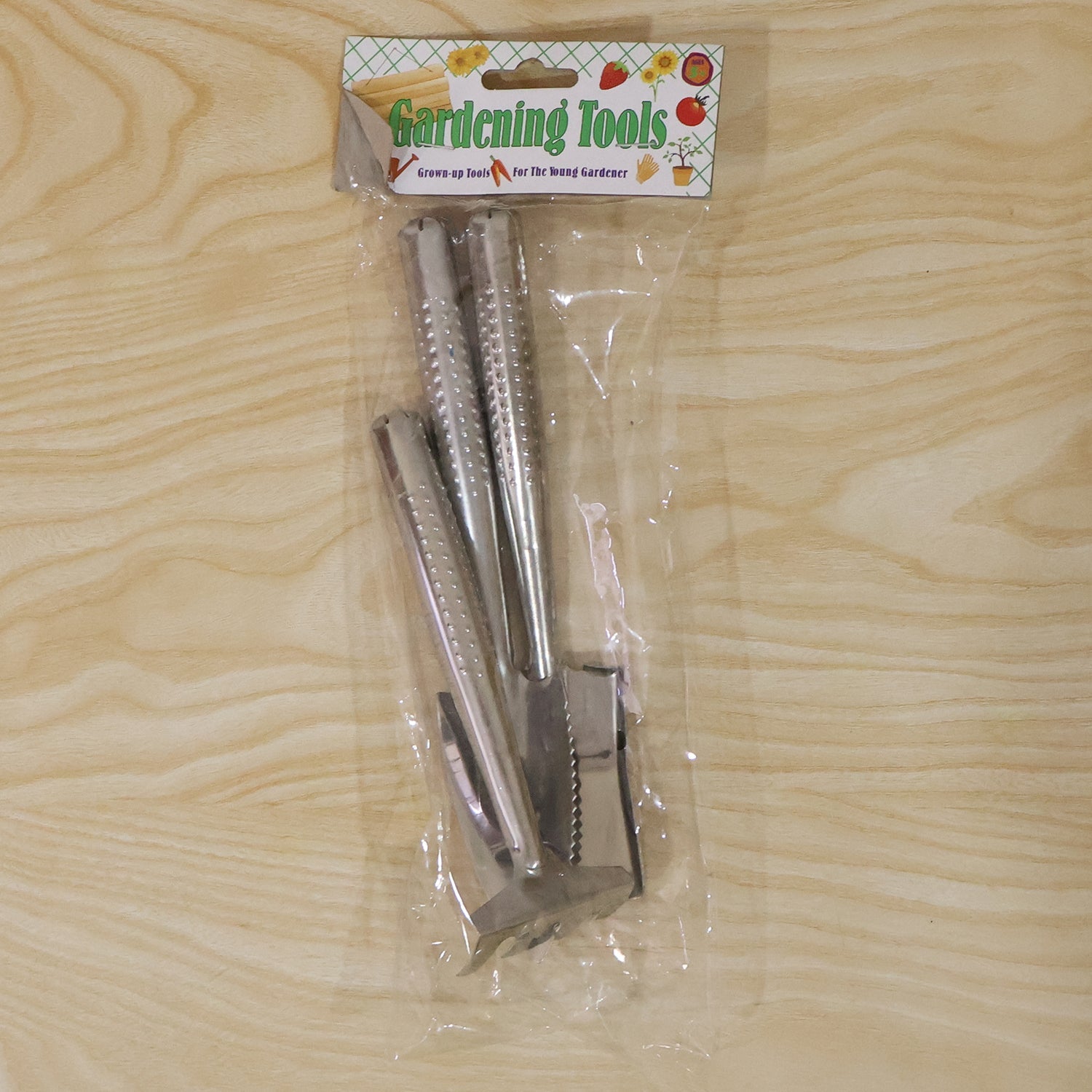 3 piece stainless steel garden set for everyday gardening tasks