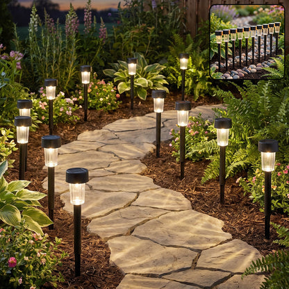 Solar pathway lights 10 pc set