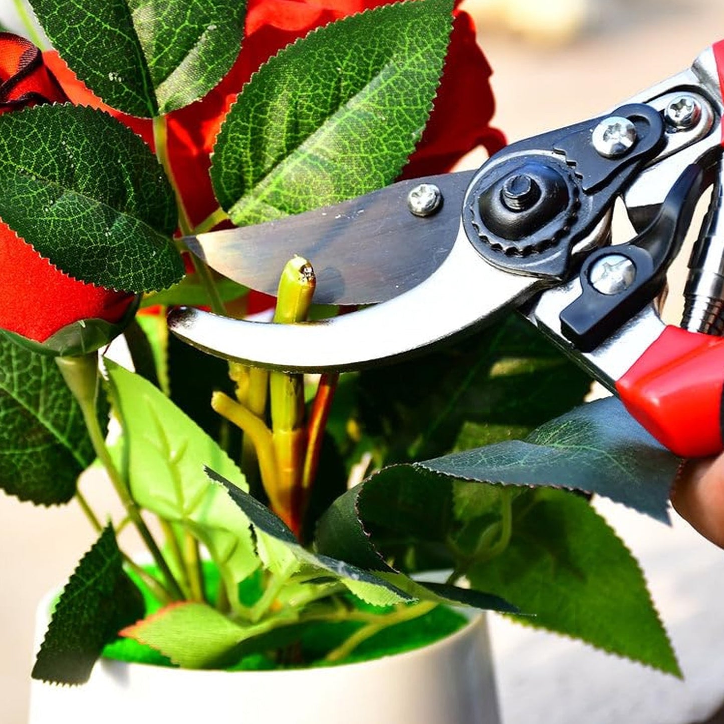 Flower Cutter Stainless Steel 21 Cm Sharp Garden Shear