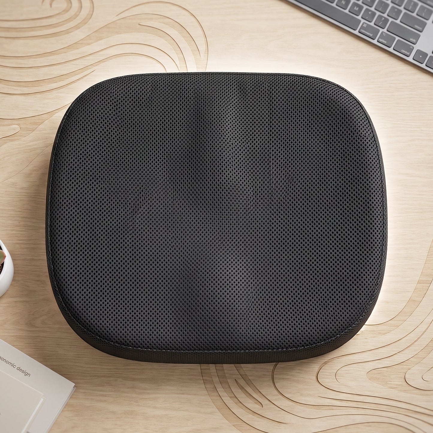 Ergonomic chair pad for office chairs, car seats and home