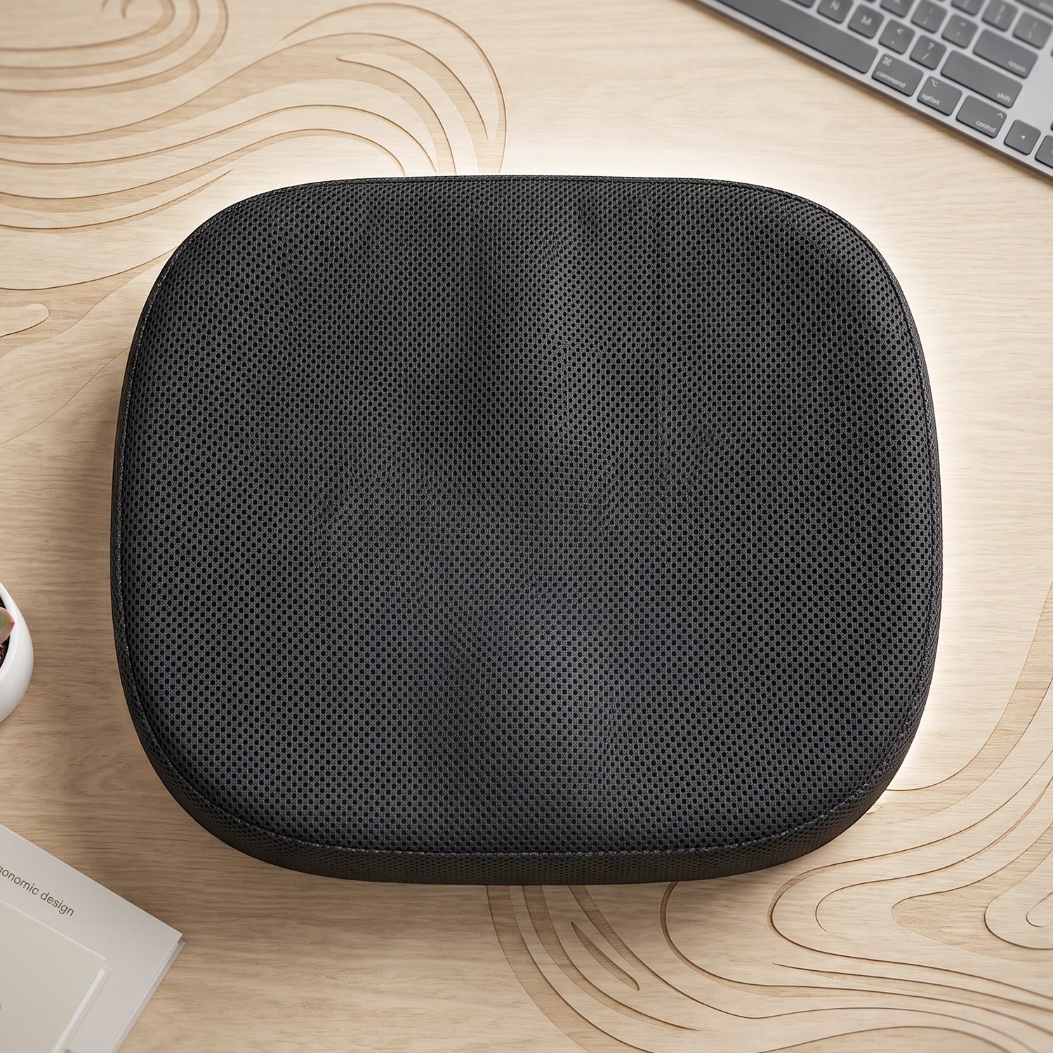 Ergonomic chair pad for office chairs, car seats and home