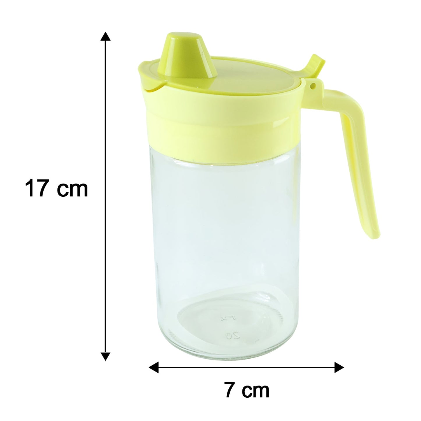 Glass bottle oil vinegar storage