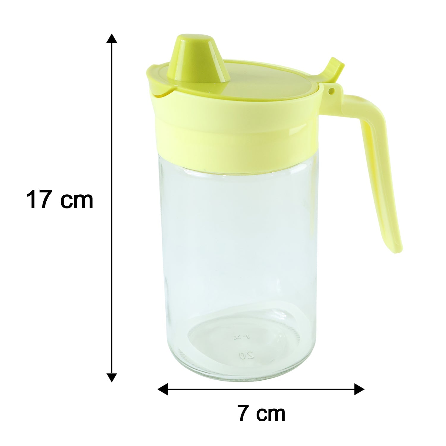 Glass bottle oil vinegar storage