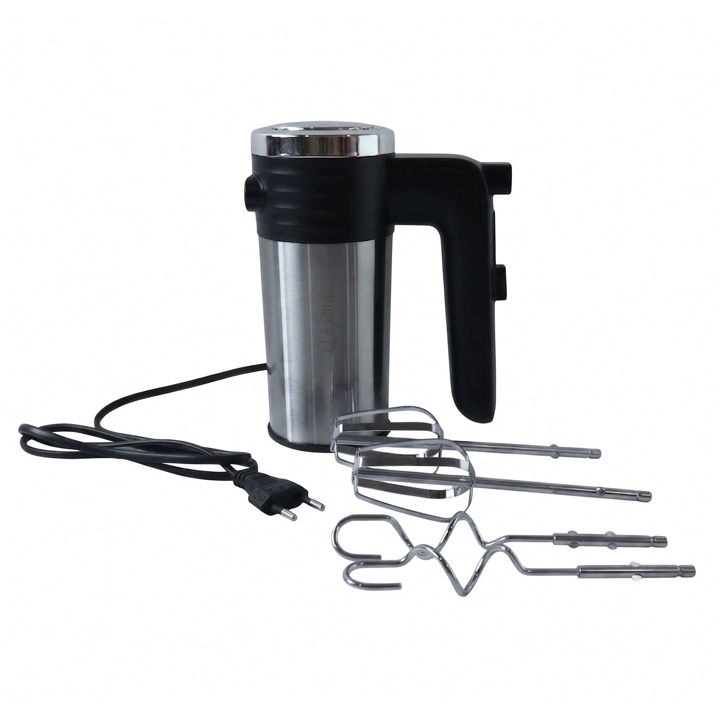 Powerful 500W electric mixer with dough hooks for bread and cookies