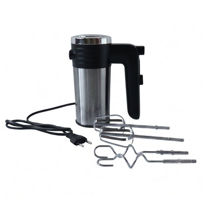 Powerful 500W electric mixer with dough hooks for bread and cookies