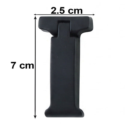3 pack adhesive wall hooks with strong holding power