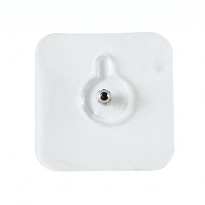 Metal stud wall hook with adhesive for kitchen or bathroom